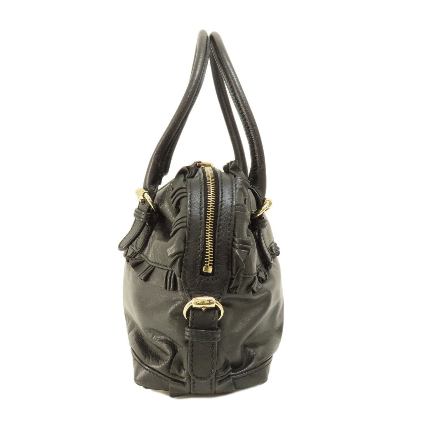 Gucci Black Leather Handbag ()