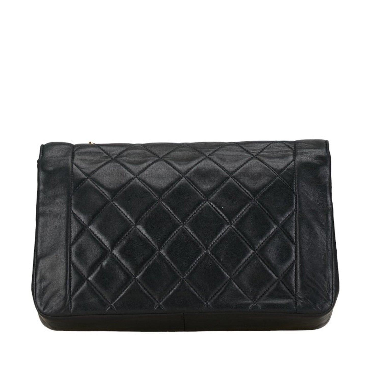 Chanel Black Leather Shoulder Bag ()