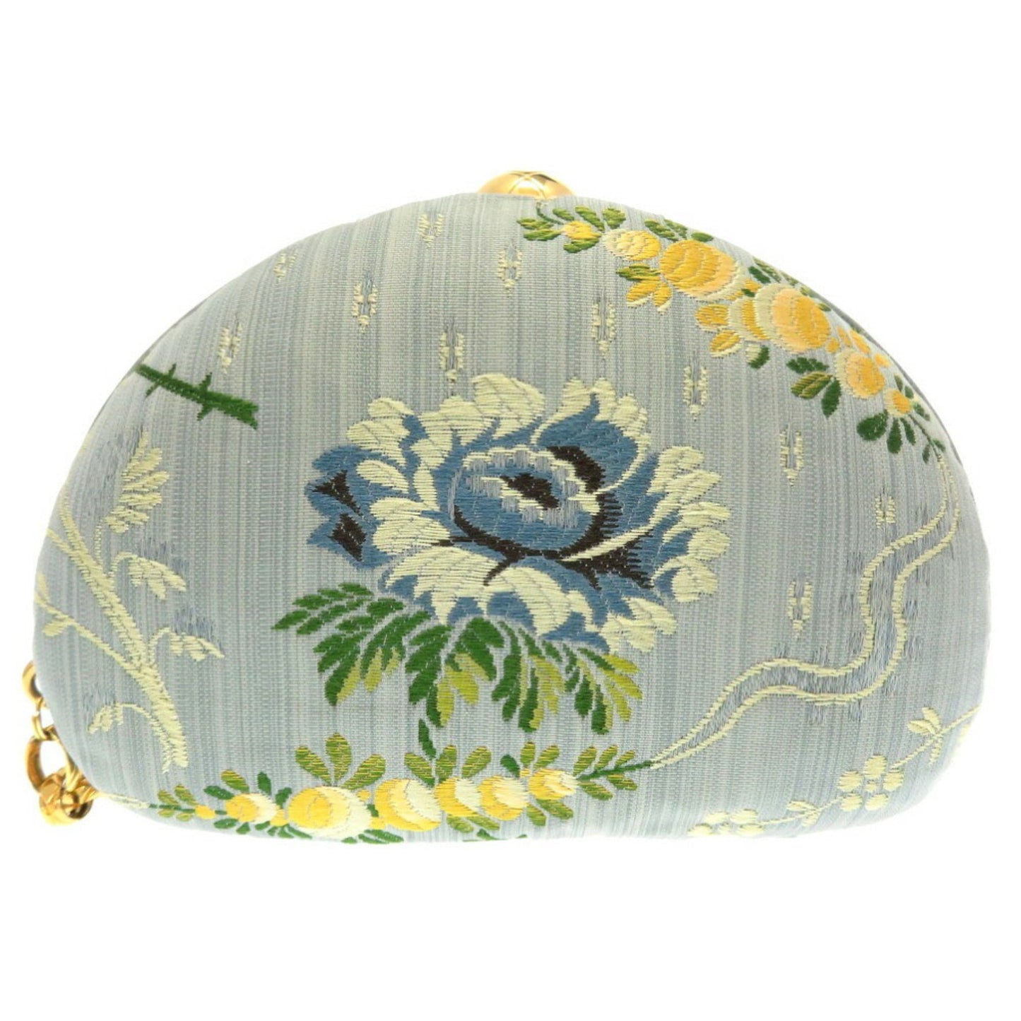 Chanel Blue Canvas Clutch Bag ()