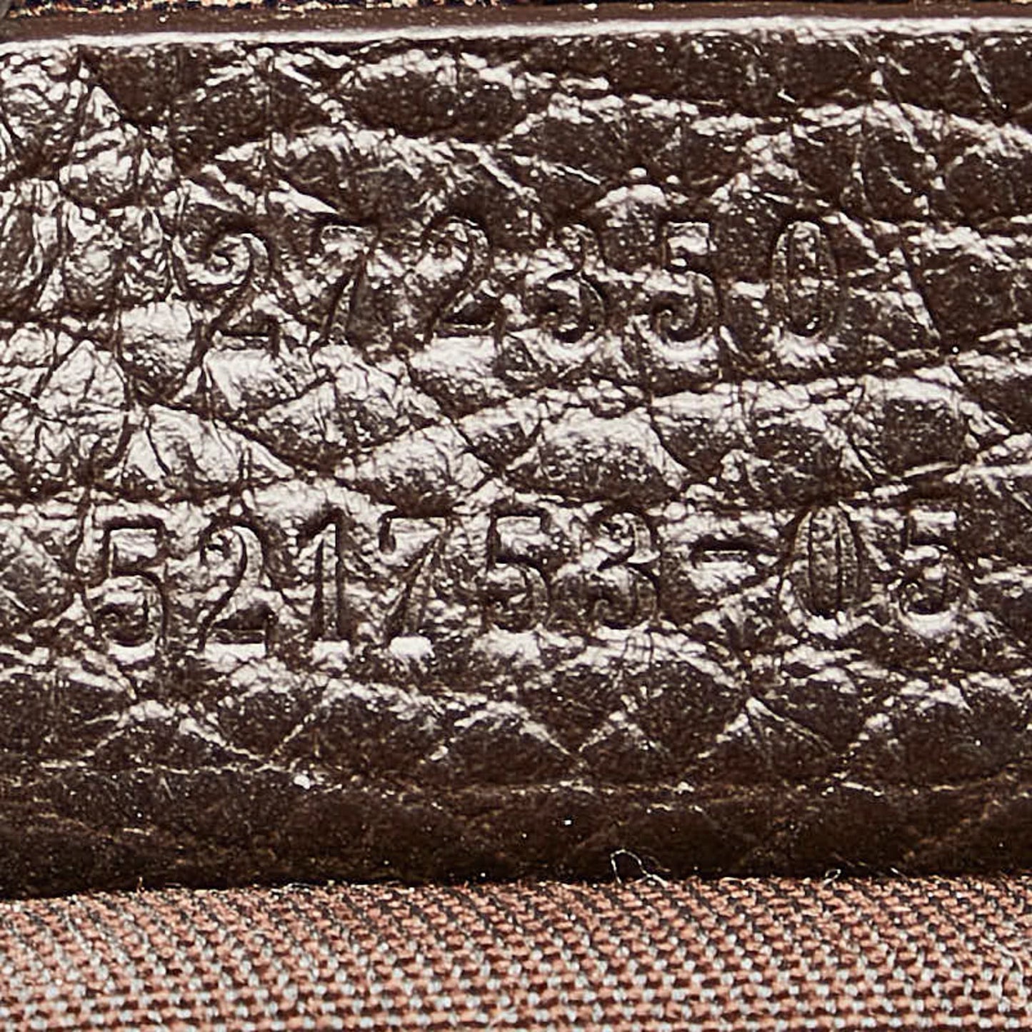 Gucci Gg Crystal Beige Leather Shoulder Bag ()