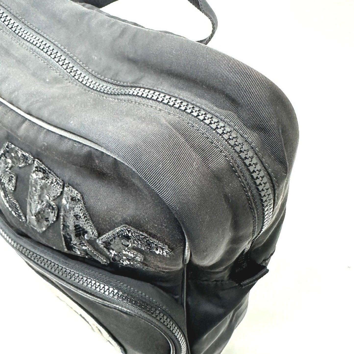 Gucci Black Canvas Backpack ()