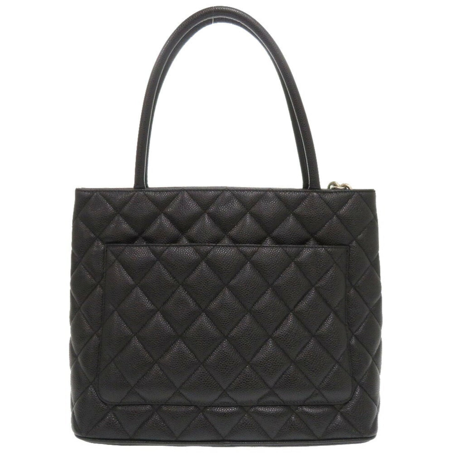 Chanel Black Caviar Leather Tote Bag ()