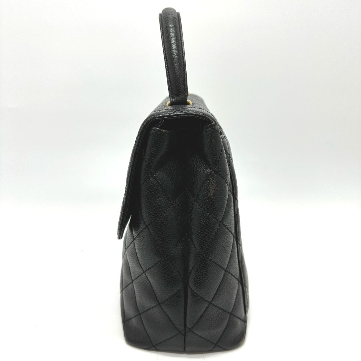 Chanel Black Leather Handbag ()