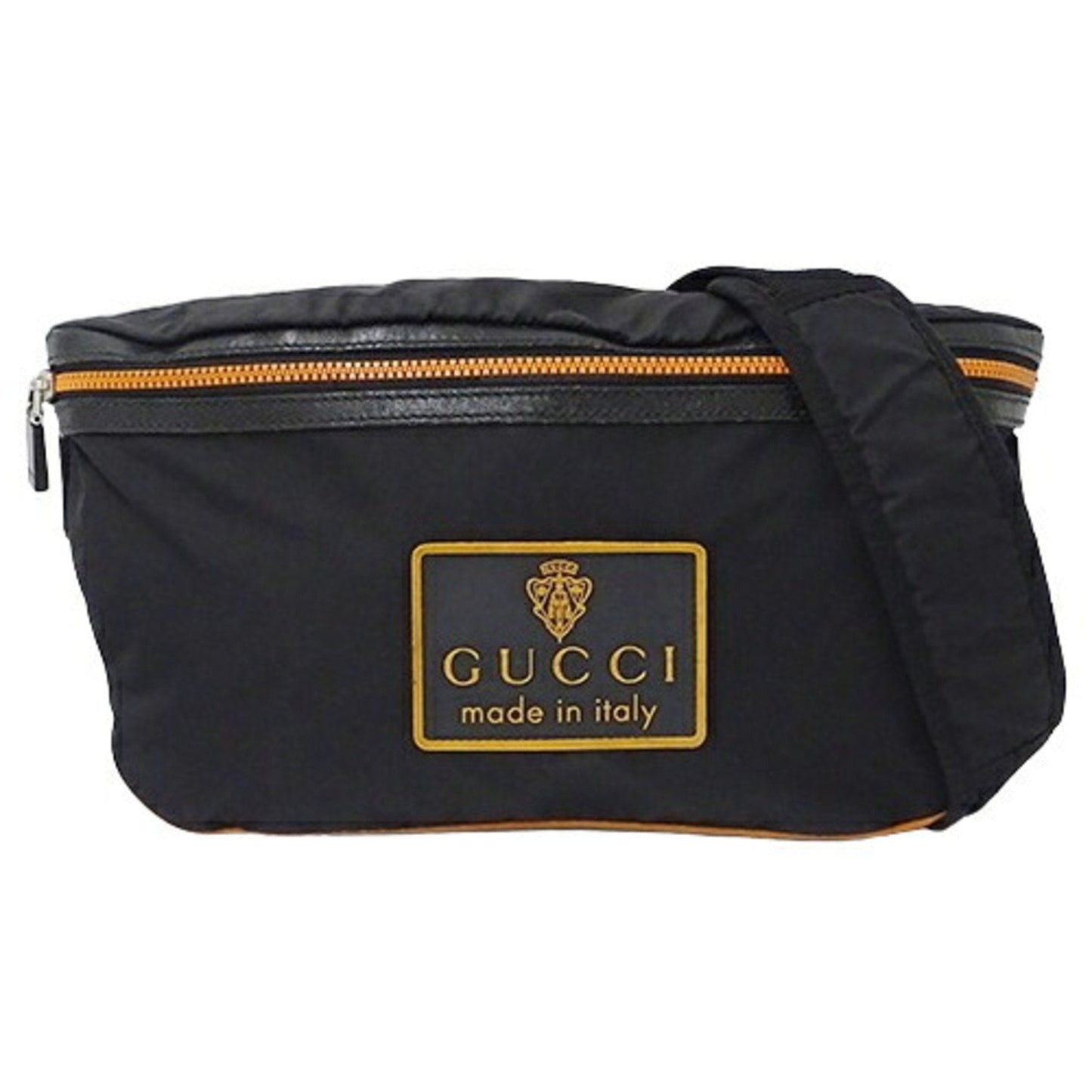Gucci Black Nylon Sling Bag ()