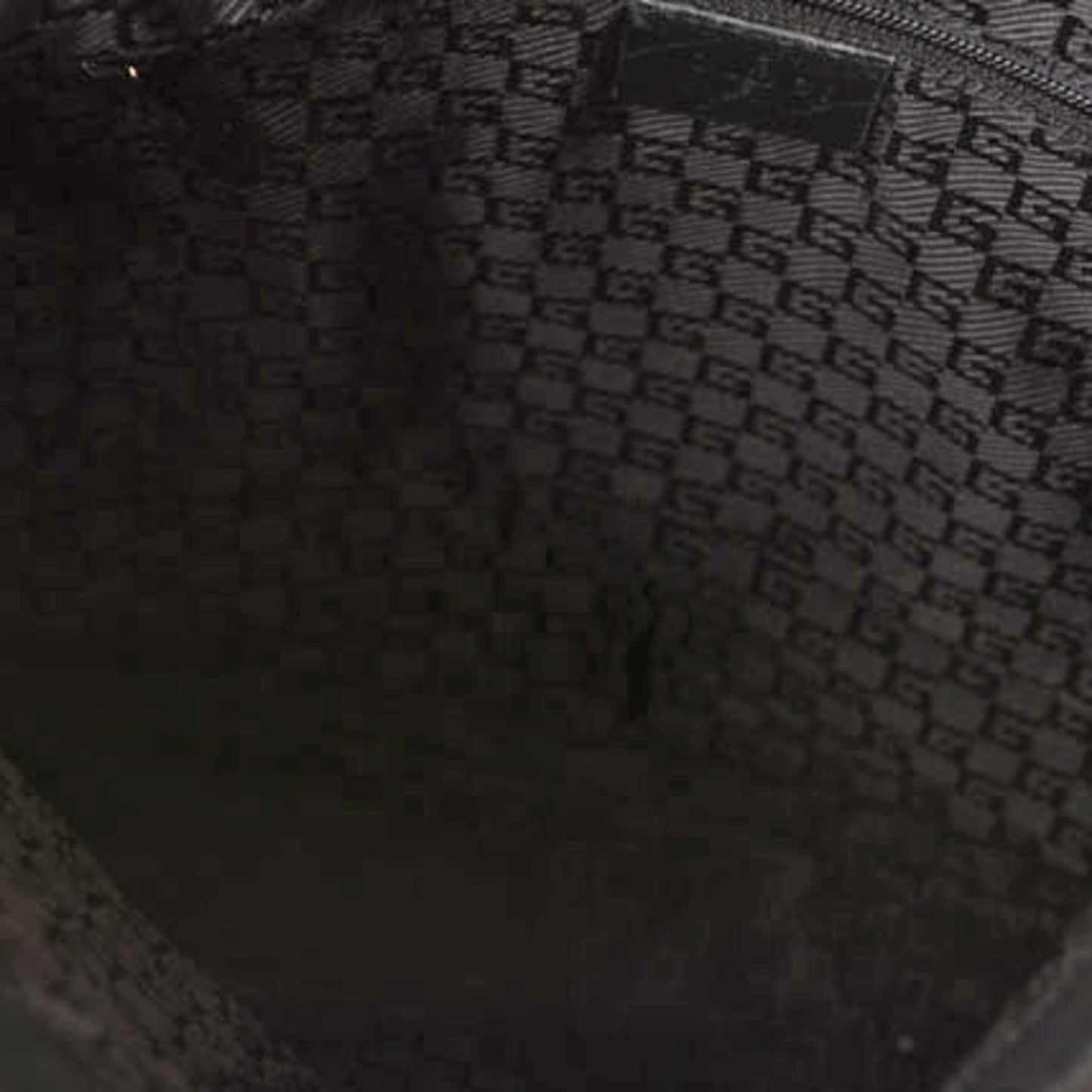 Gucci Black Leather Handbag Shoulder Bag ()