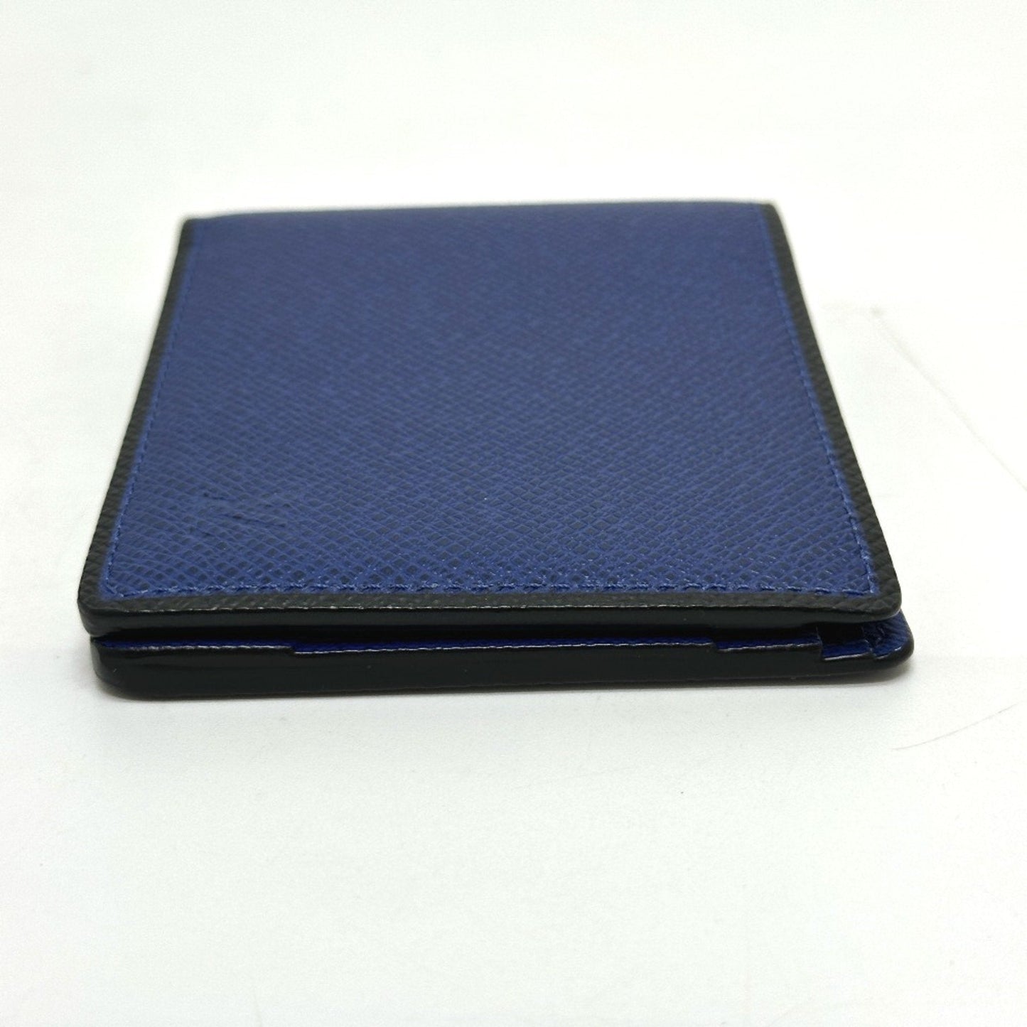 Louis Vuitton Blue Leather Wallet (Bi-Fold) ()