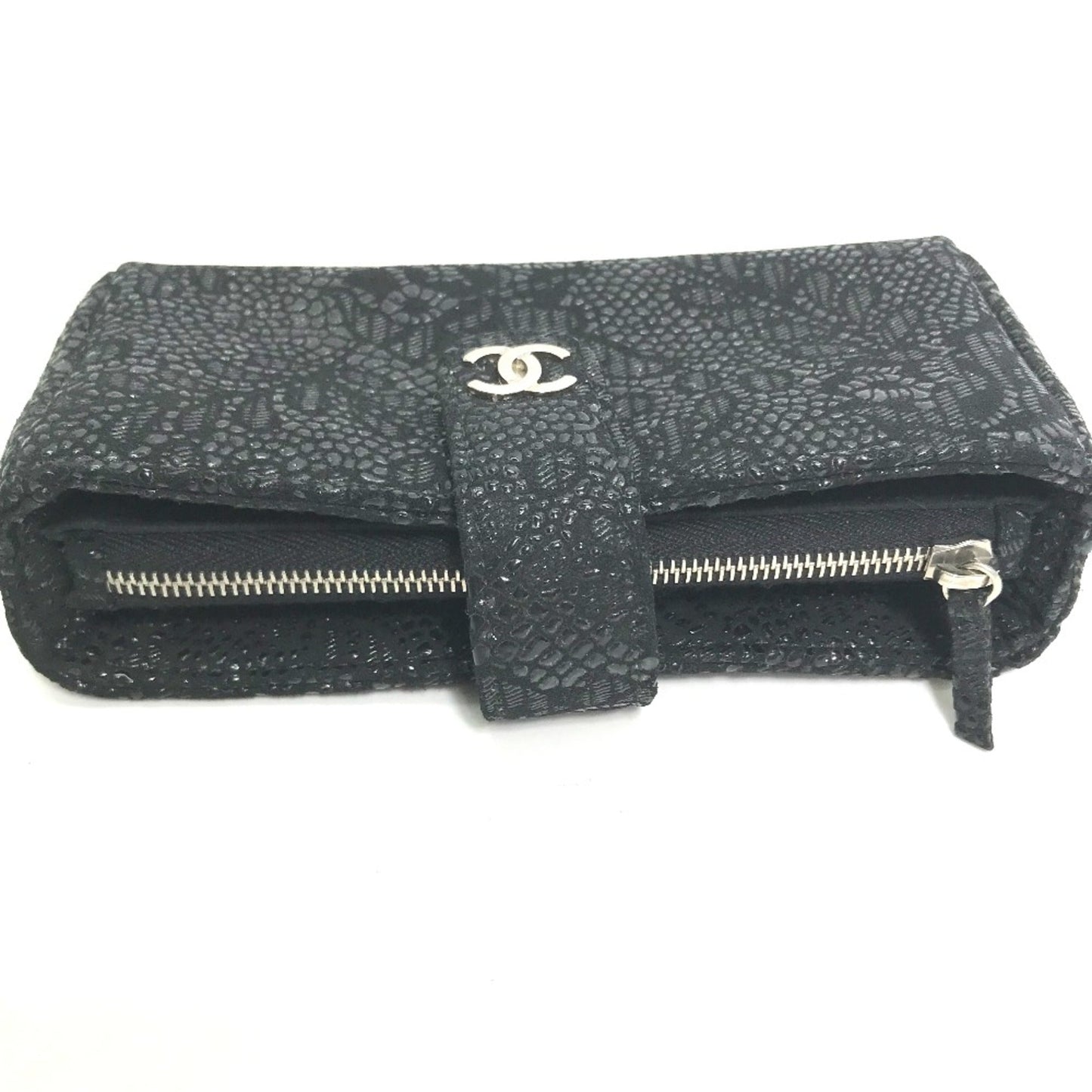 Chanel Black Leather Pouch ()