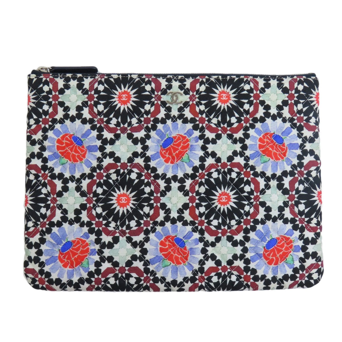 Chanel Black Canvas Pouch ()