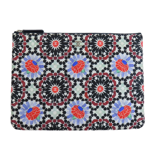 Chanel Black Canvas Pouch ()