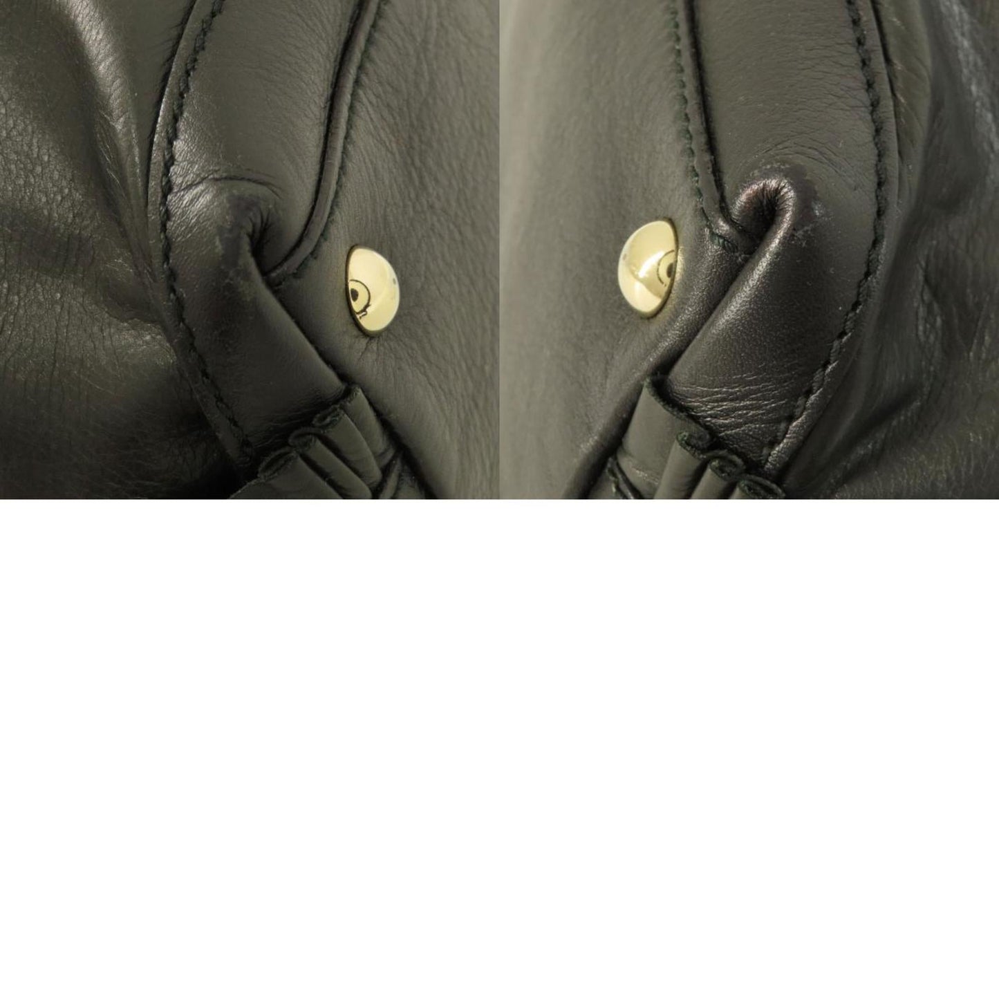 Gucci Black Leather Handbag ()