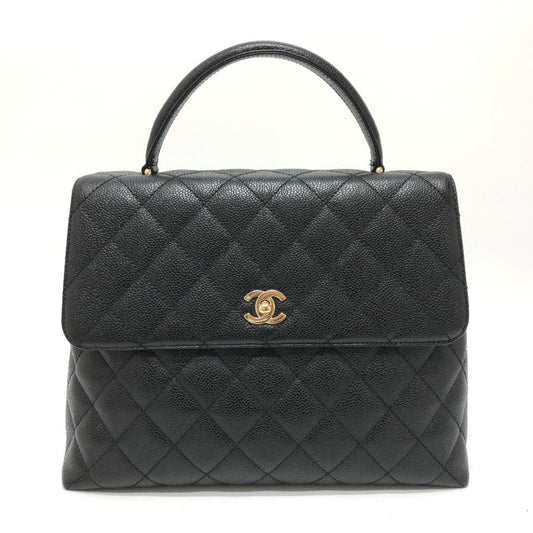 Chanel Black Leather Handbag ()