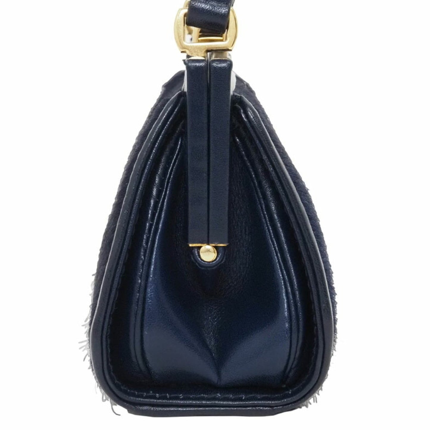 Gucci Navy Leather Pochette Shoulder Bag ()