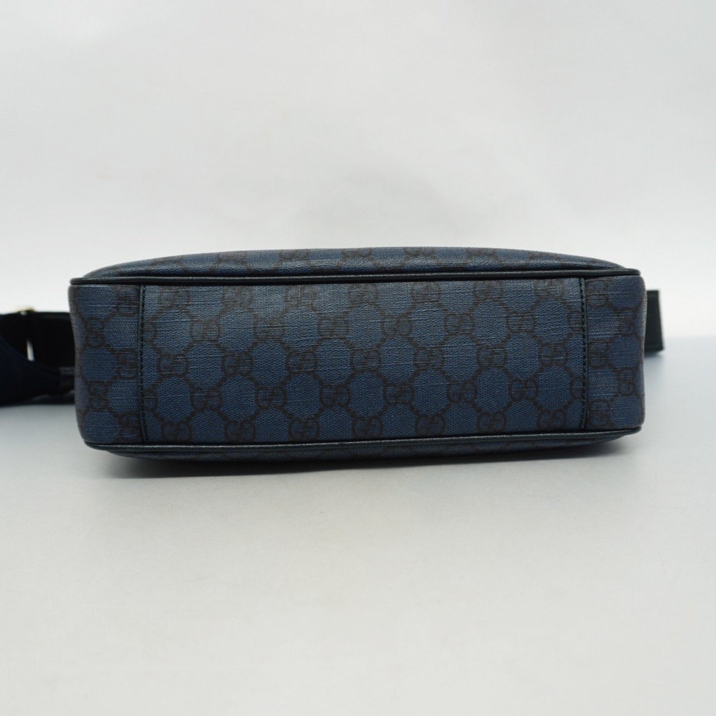 Gucci Navy Pvc Shoulder Bag ()