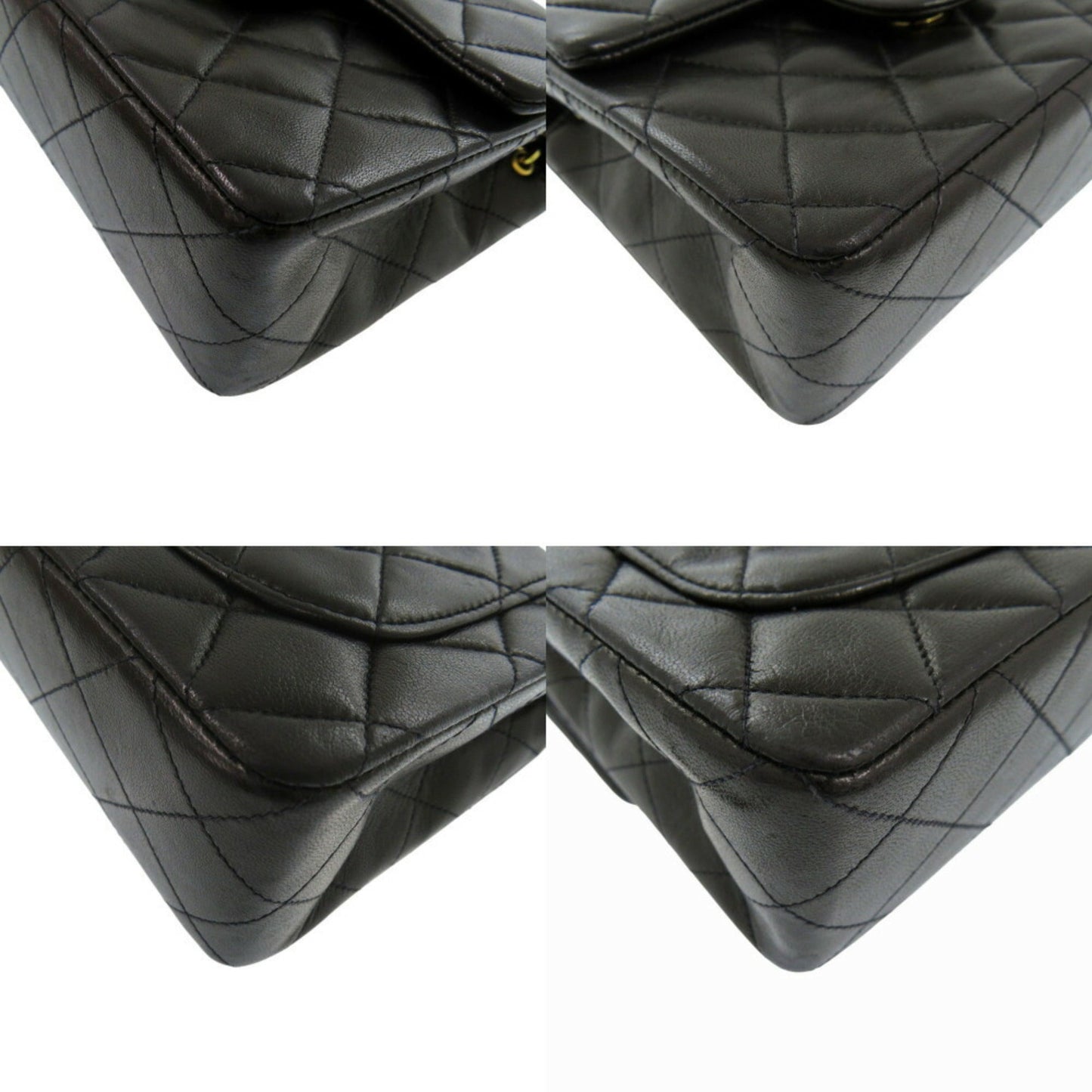 Chanel Black Leather Shoulder Bag ()