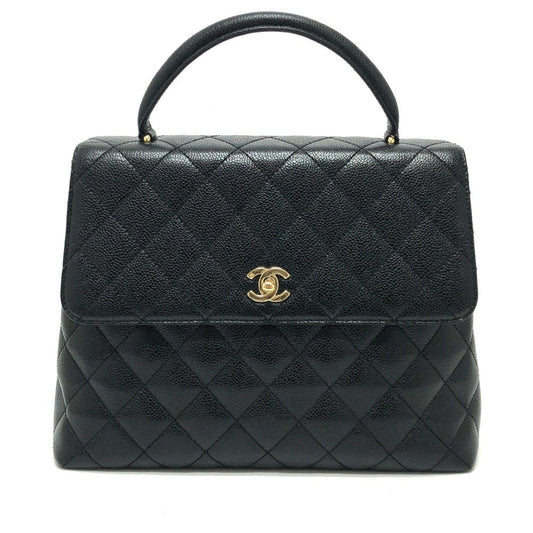 Chanel Black Leather Handbag ()