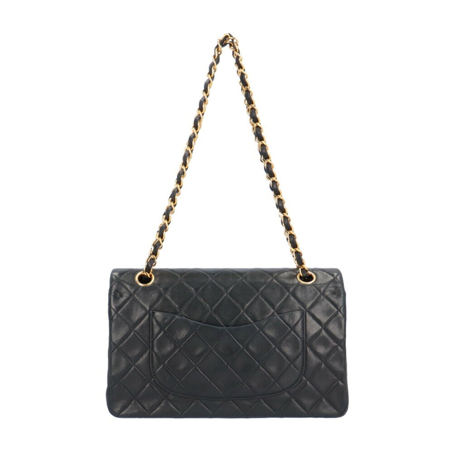 Chanel Black Leather Shoulder Bag ()