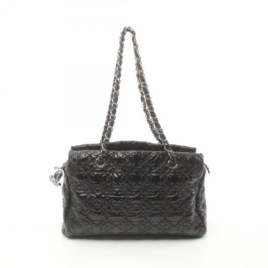 Chanel Black Patent Leather Shoulder Bag ()
