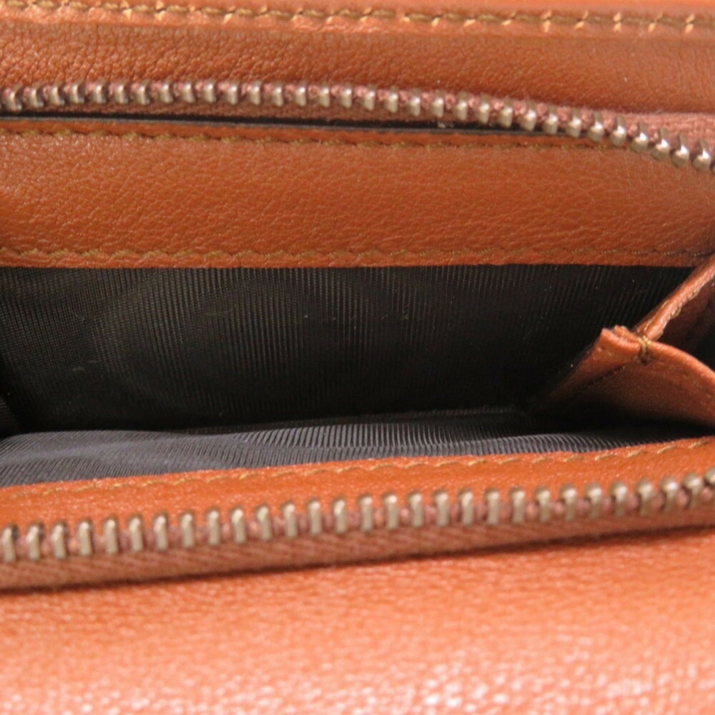 Gucci Bamboo Brown Bamboo Leather Wallet (Tri-Fold) ()