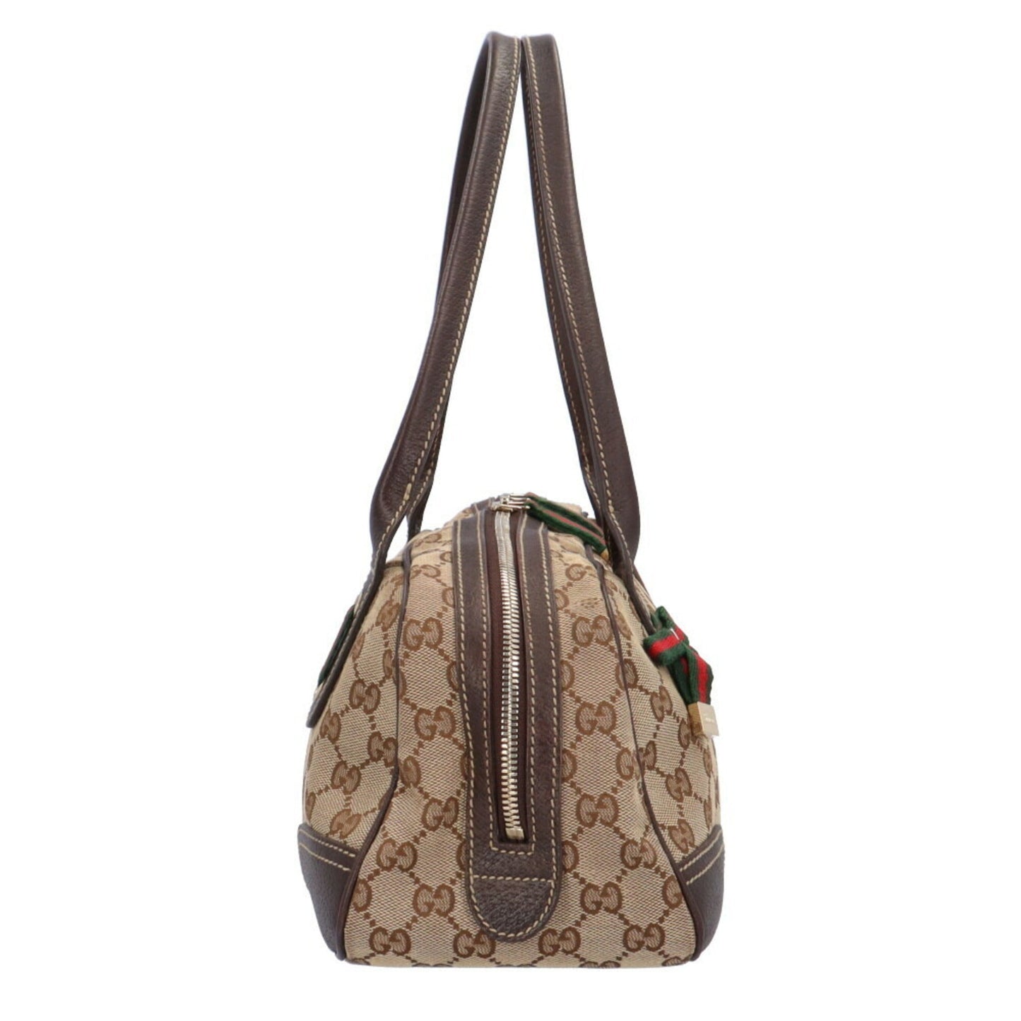 Gucci Beige Brown Gg Canvas Shoulder Bag ()