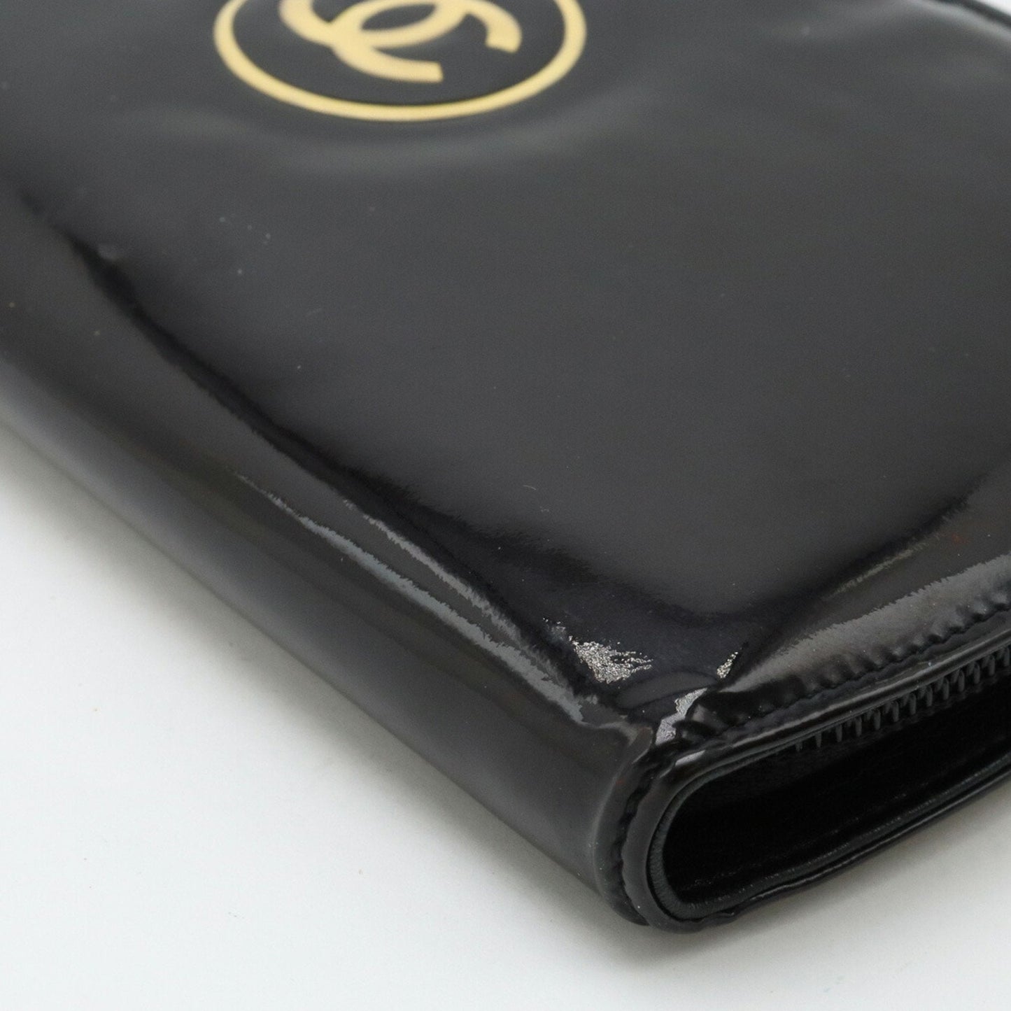 Chanel Black Leather Coin Purse/Coin Case ()