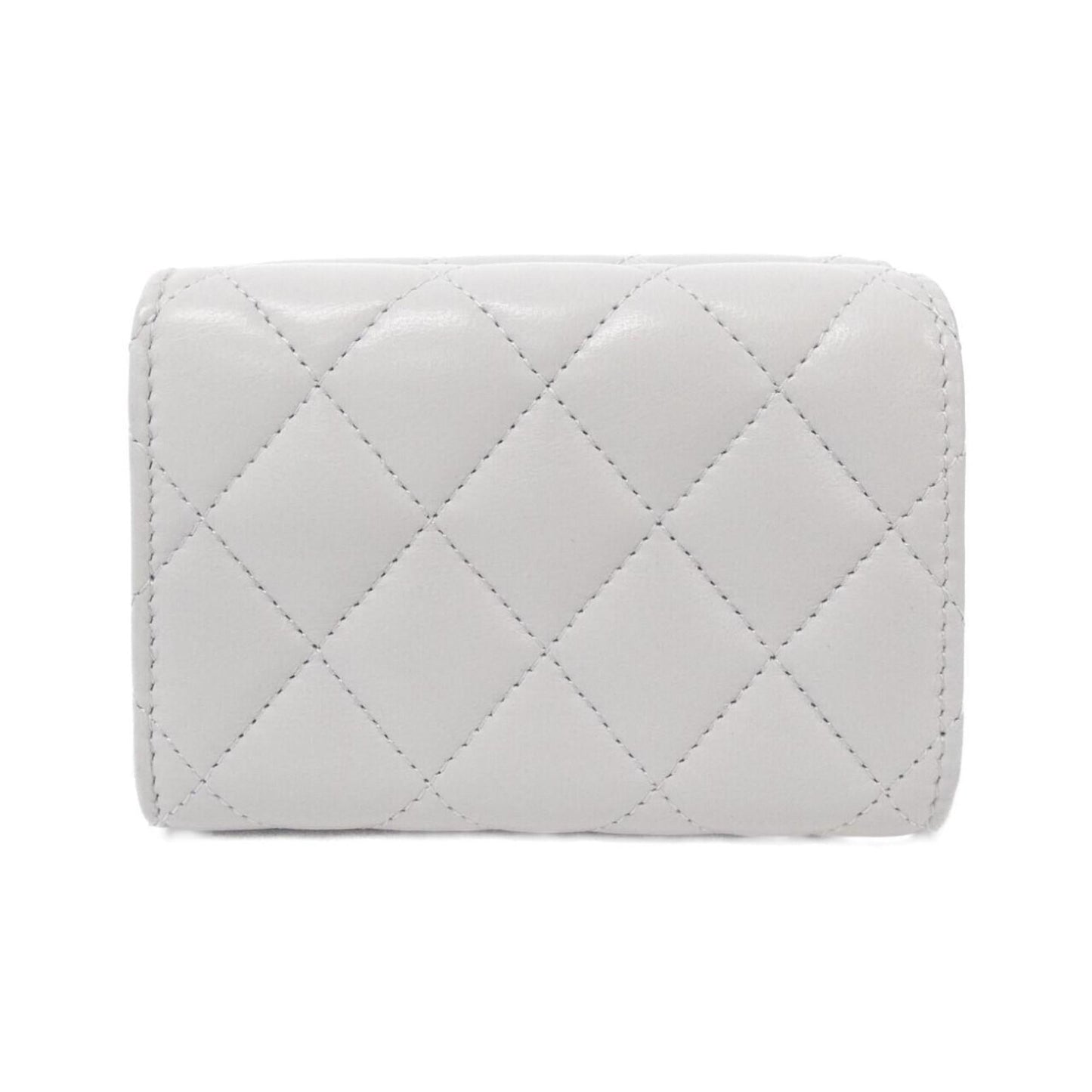 Chanel Light Gray Wallet (Bi-Fold) ()