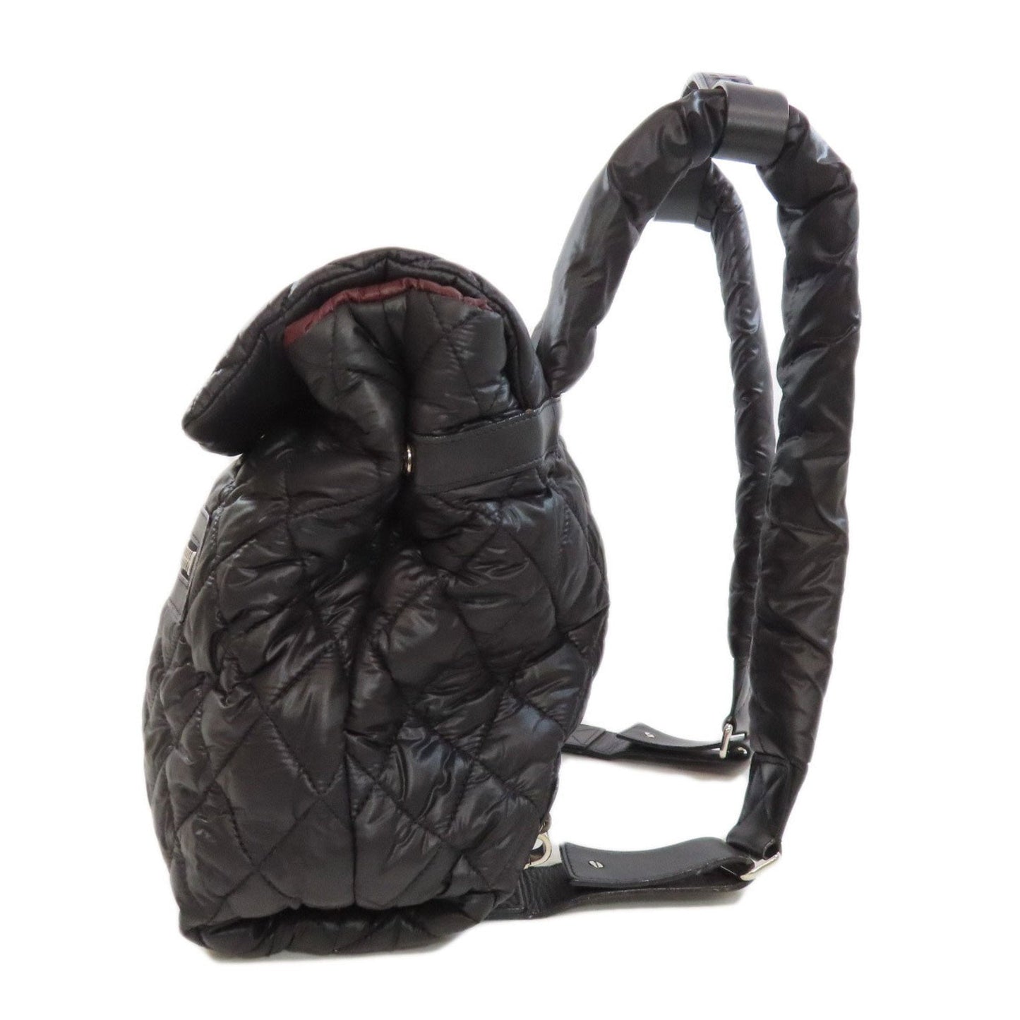 Chanel Black Nylon Backpack ()