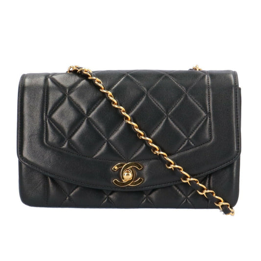 Chanel Black Suede Shoulder Bag ()