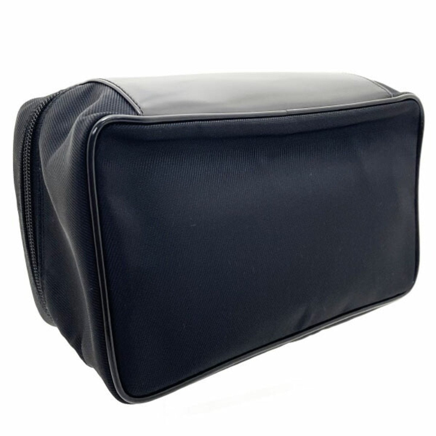 Gucci Bamboo Black Leather Handbag Vanity Bag ()