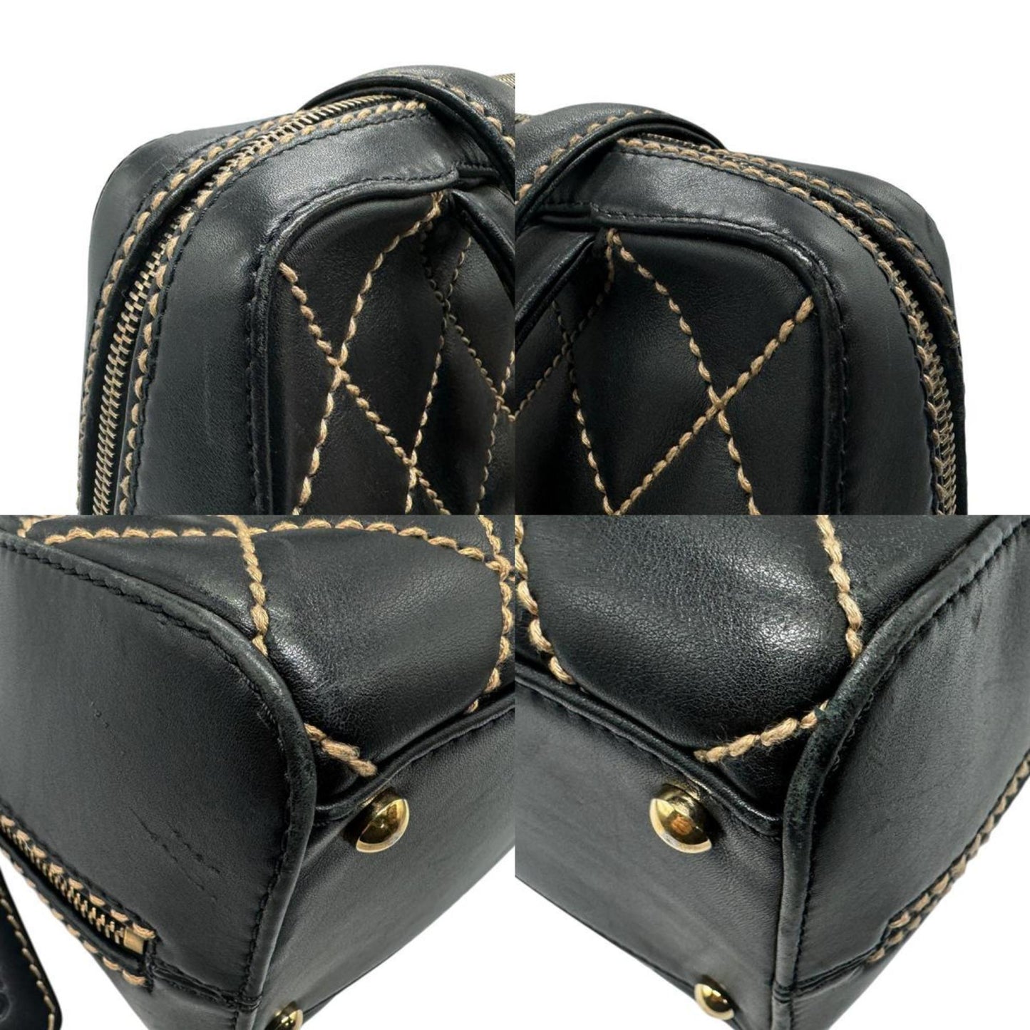 Chanel Black Leather Handbag ()