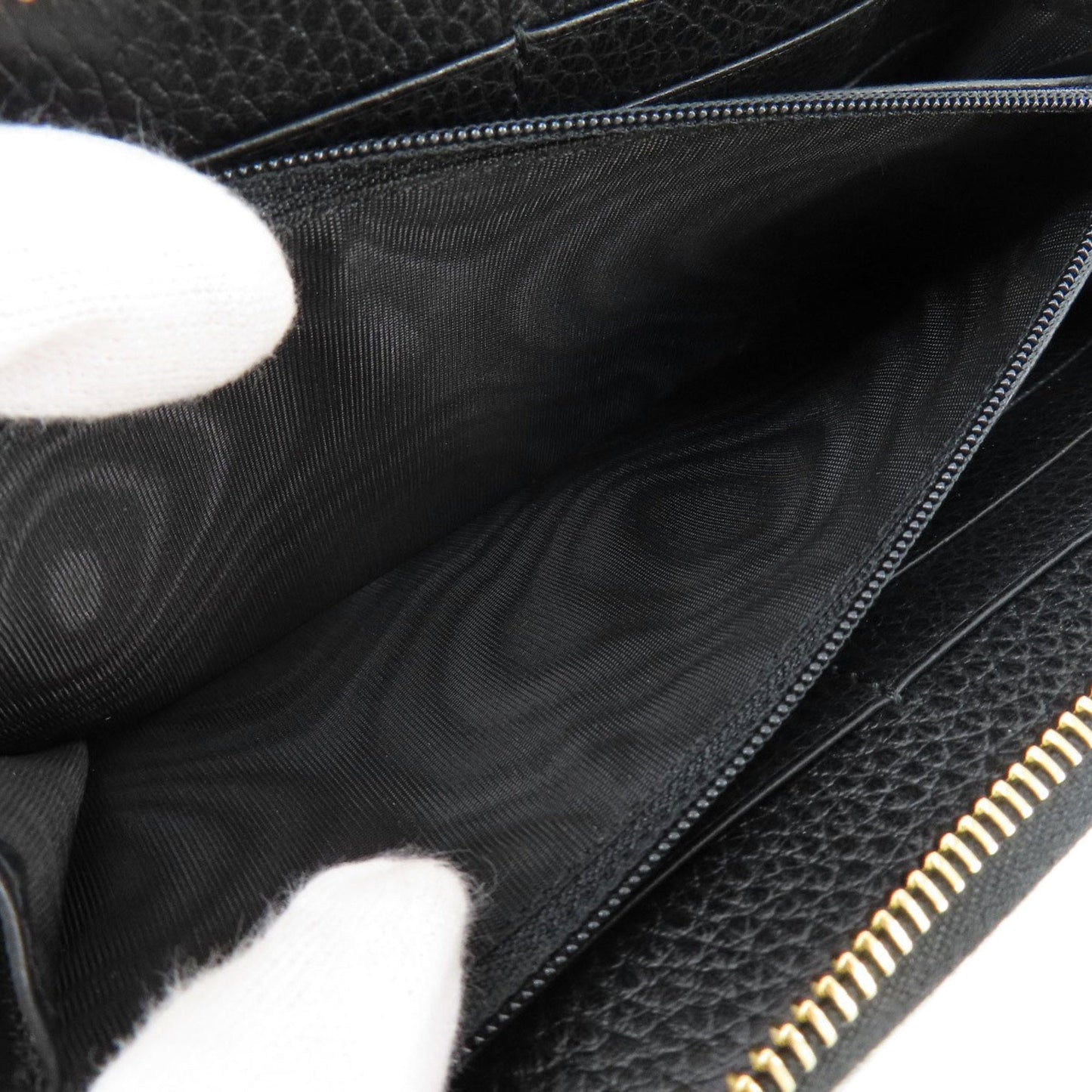 Gucci Black Leather Coin Purse/Coin Case ()