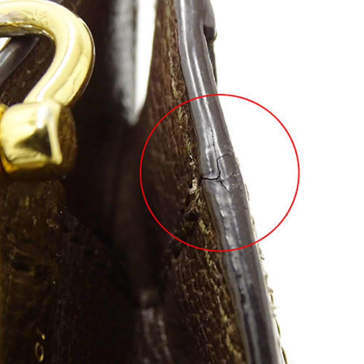 Gucci Brown Pvc Shoulder Bag ()