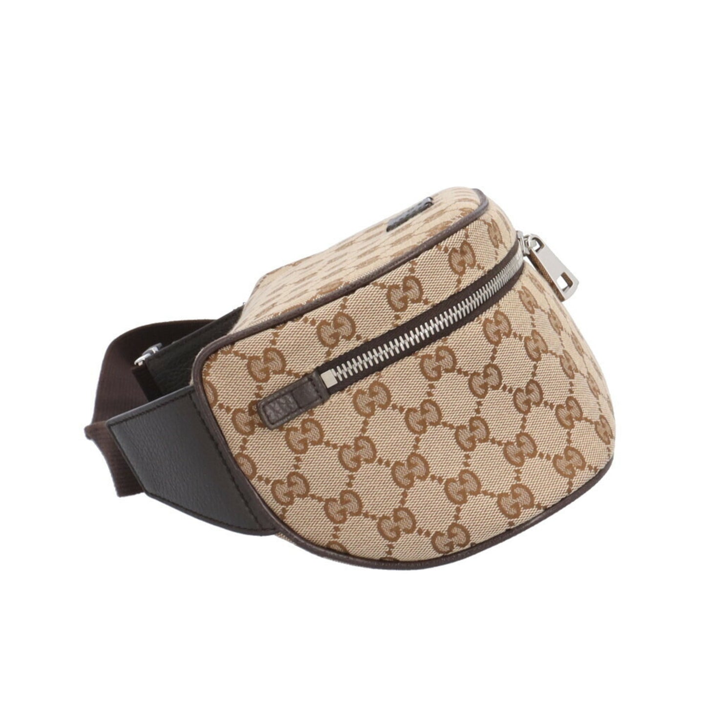 Gucci Brown Gg Canvas Sling Bag ()