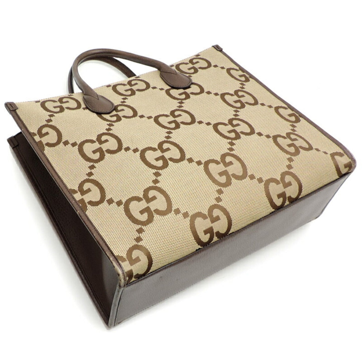 Gucci Beige Leather Tote Bag ()
