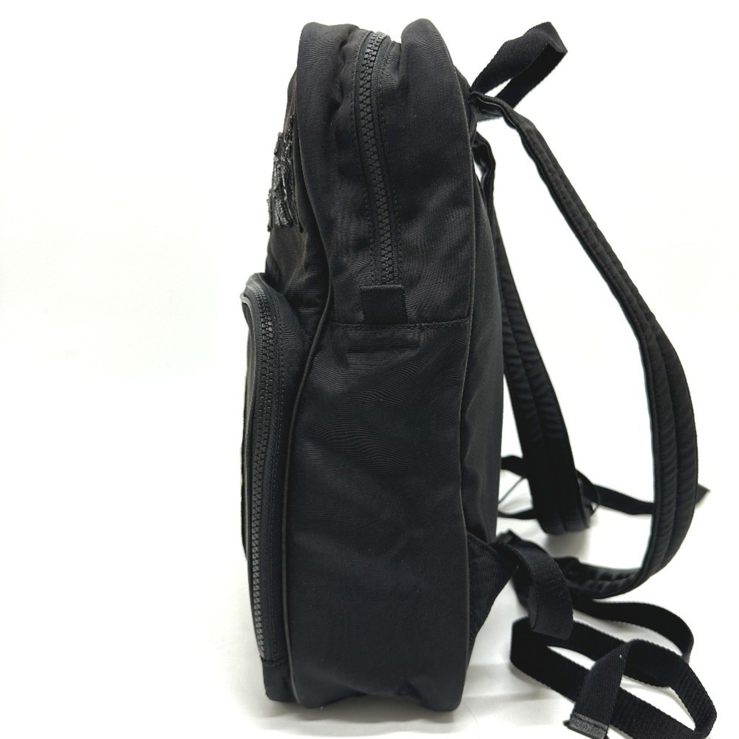 Gucci Black Canvas Backpack ()