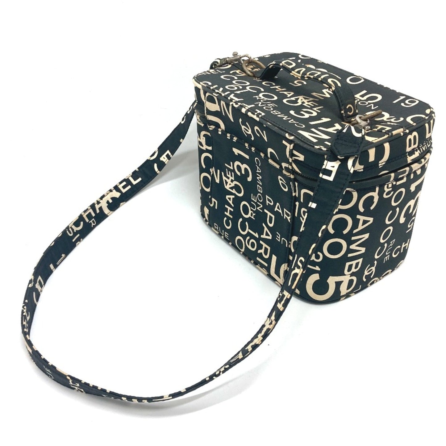 Chanel Black Cotton Handbag ()