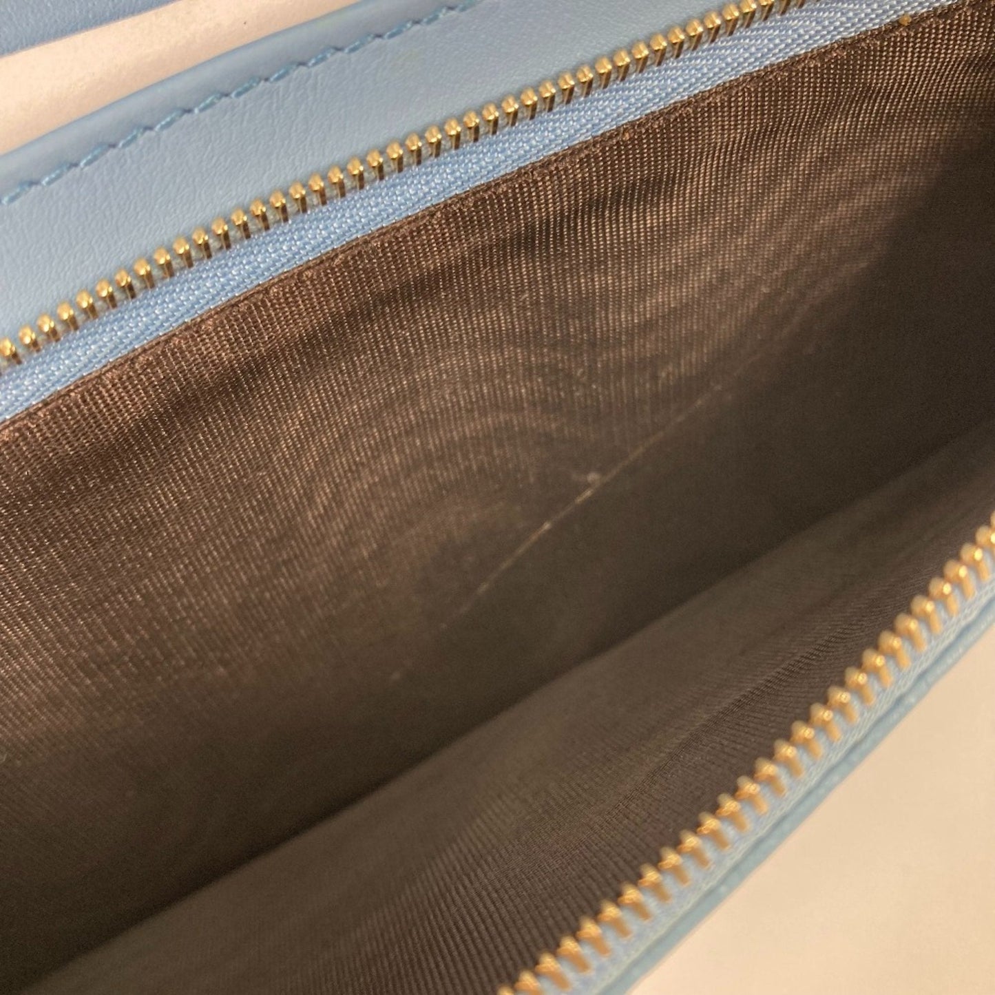 Gucci Blue Leather Shoulder Bag ()