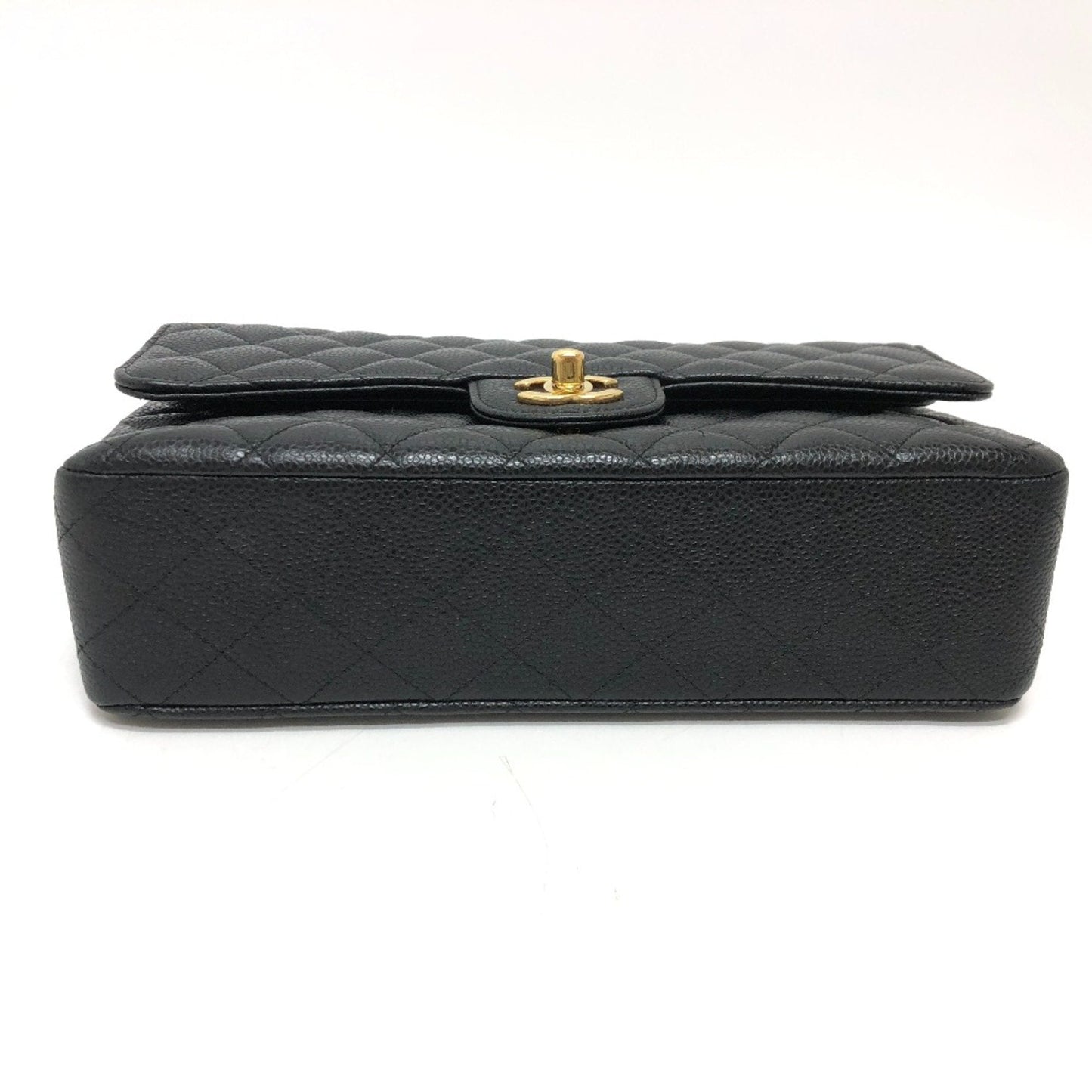 Chanel Black Leather Shoulder Bag ()