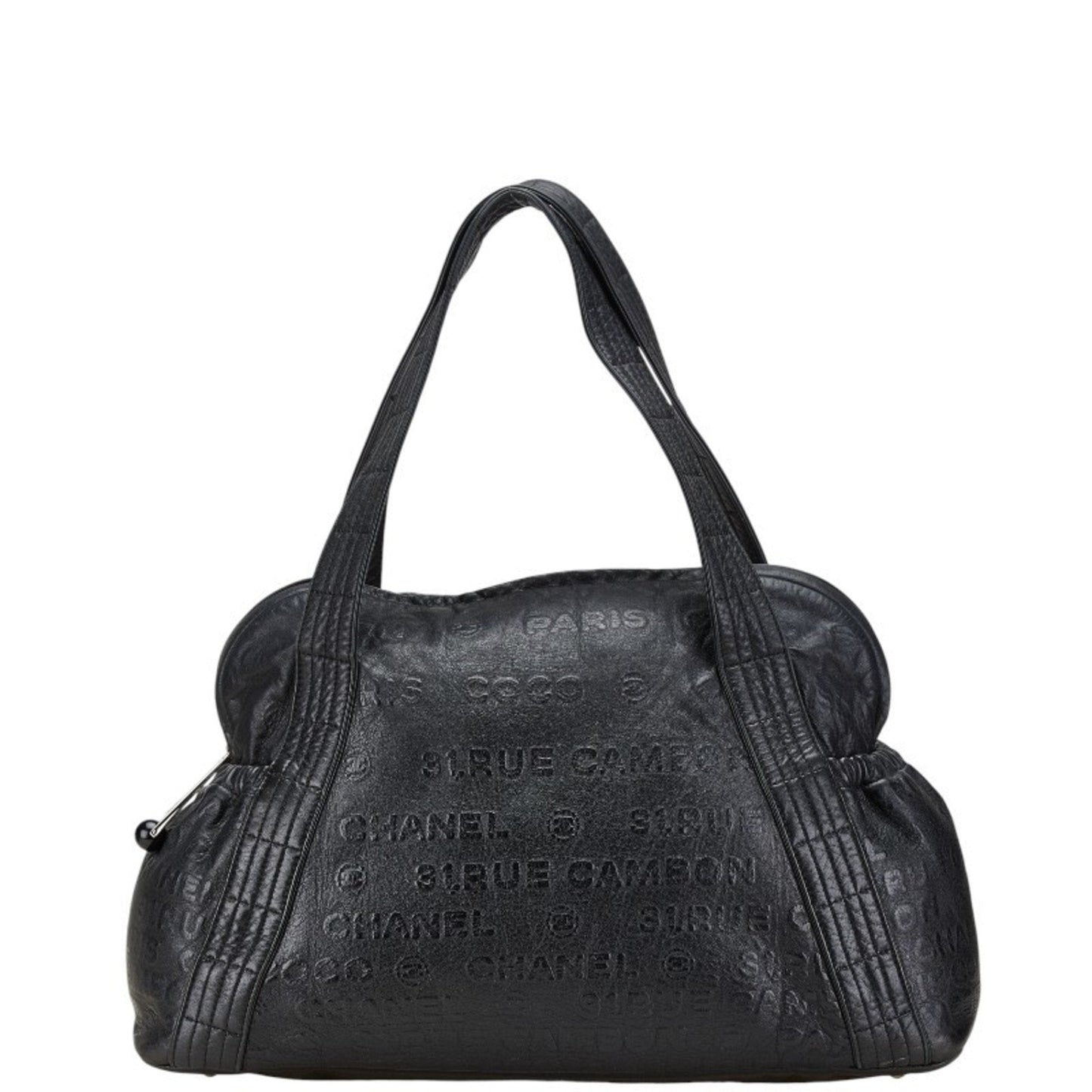 Chanel Black Leather Handbag ()