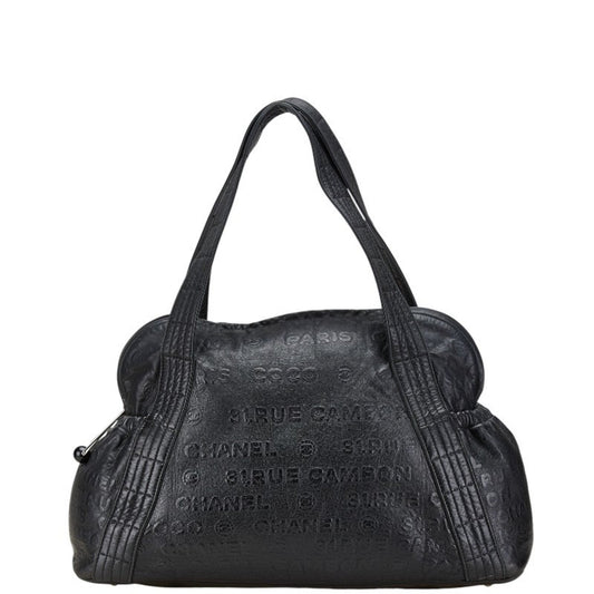 Chanel Black Leather Handbag ()