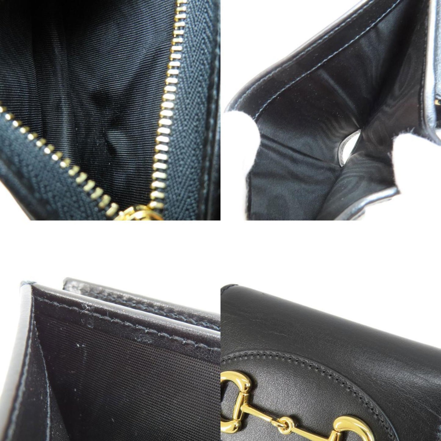 Gucci Black Leather Wallet (Bi-Fold) ()