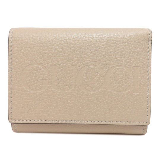 Gucci Beige Leather Wallet (Bi-Fold) ()