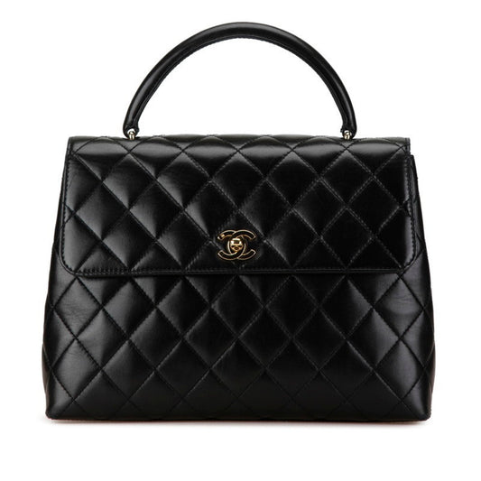 Chanel Black Leather Handbag ()