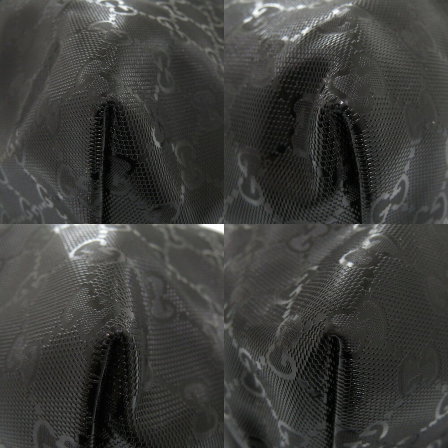 Gucci Black Pvc Tote Bag ()