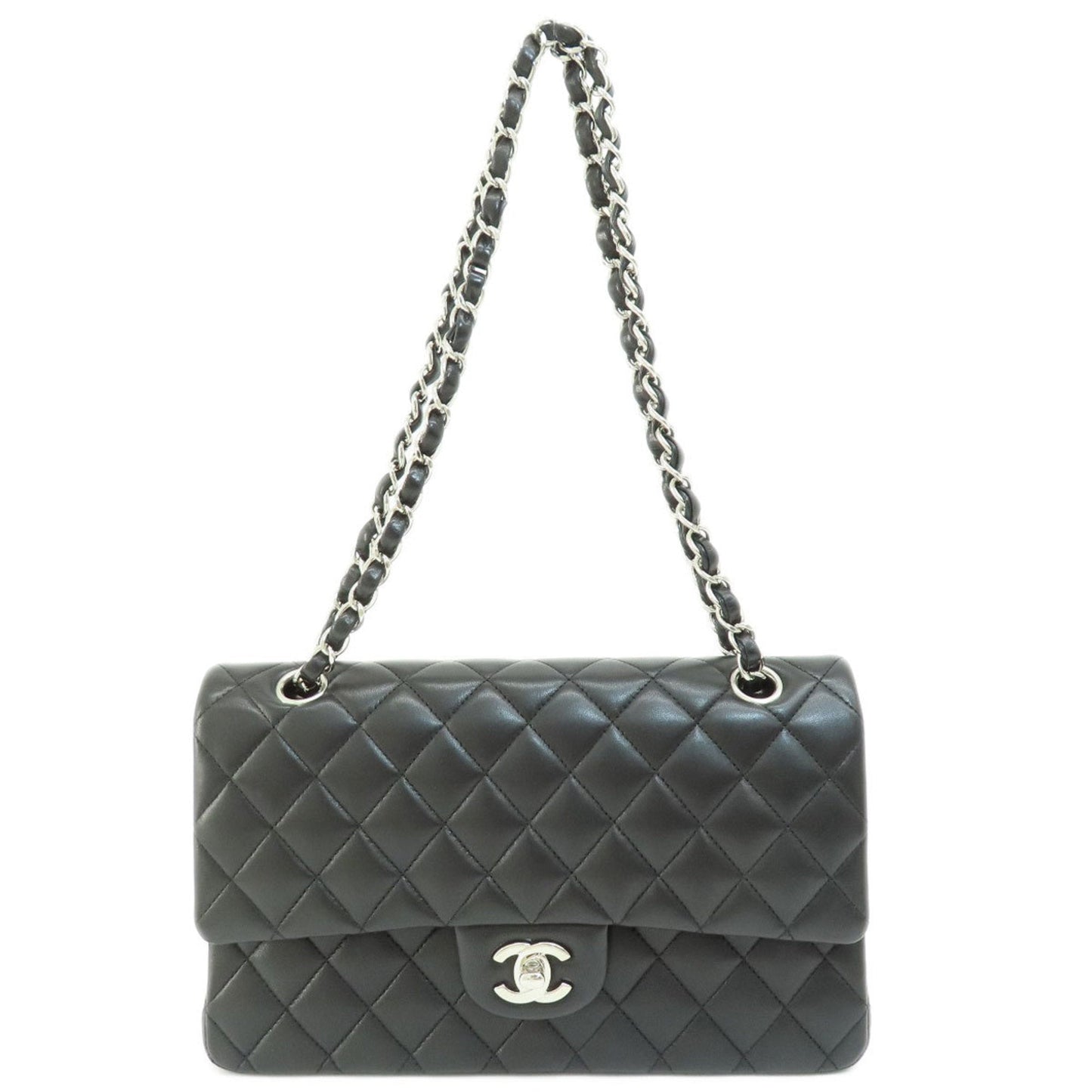 Chanel Black Suede Shoulder Bag ()