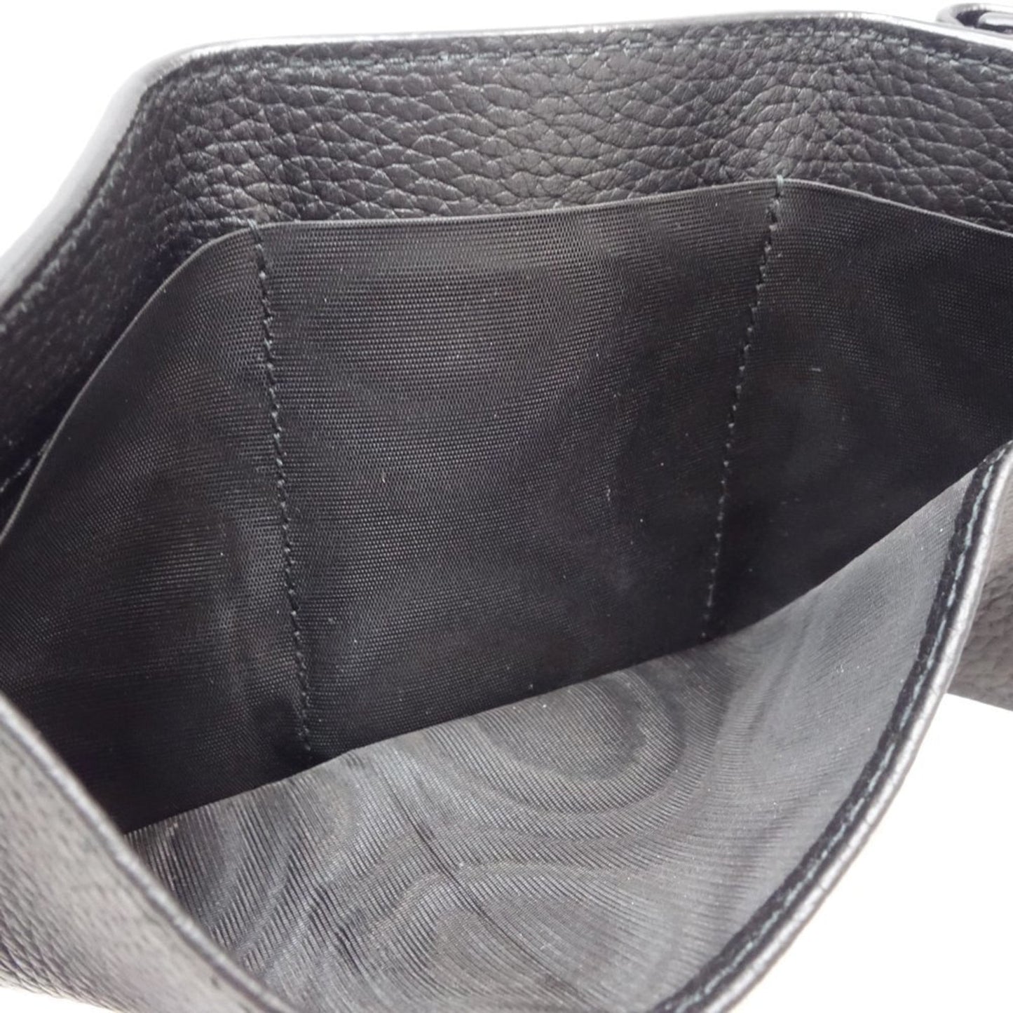 Gucci Black Leather Wallet (Tri-Fold) ()