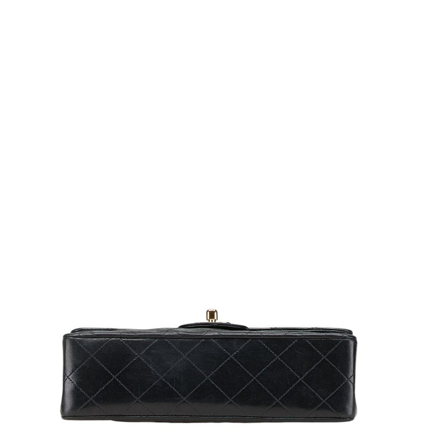 Chanel Black Leather Handbag Shoulder Bag ()