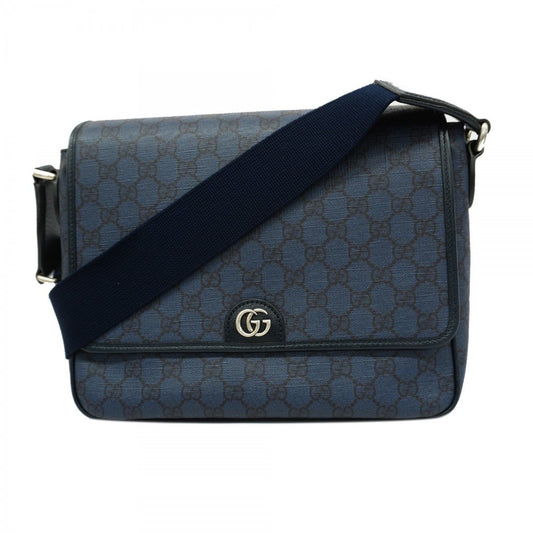 Gucci Navy Pvc Shoulder Bag ()