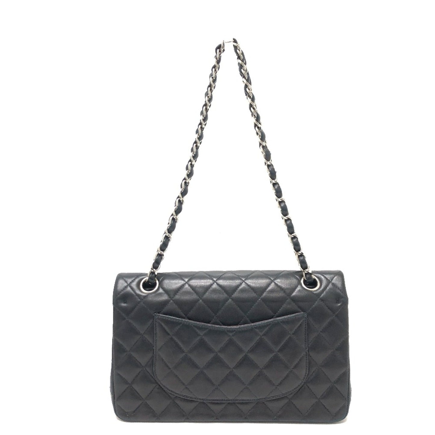Chanel Black Leather Shoulder Bag ()