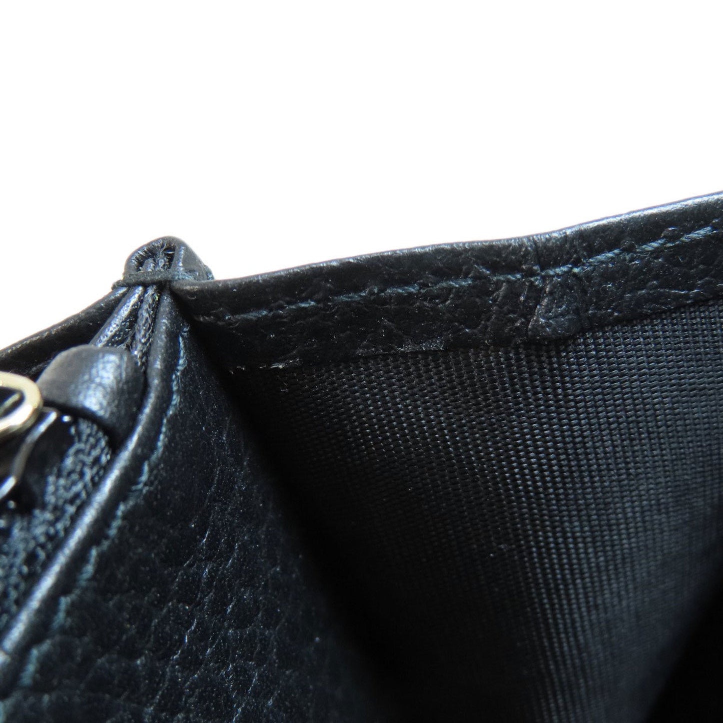 Gucci Black Leather Coin Purse/Coin Case ()