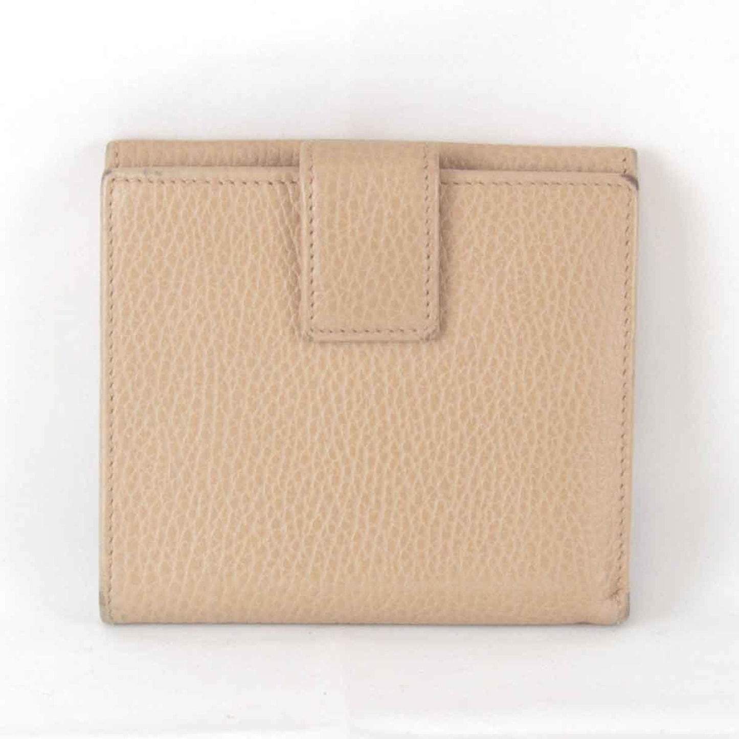 Gucci Beige Leather Wallet (Bi-Fold) ()